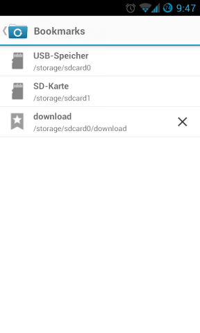 Der Nutzer kann eigene Lesezeichen anlegen. (Screenshot: Golem.de)